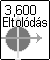 3,600 ves eltoldsok