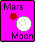 Mars and Moon